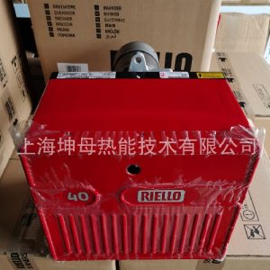 RIELLO 40G10 1-stage light oil burner for home heating boiler