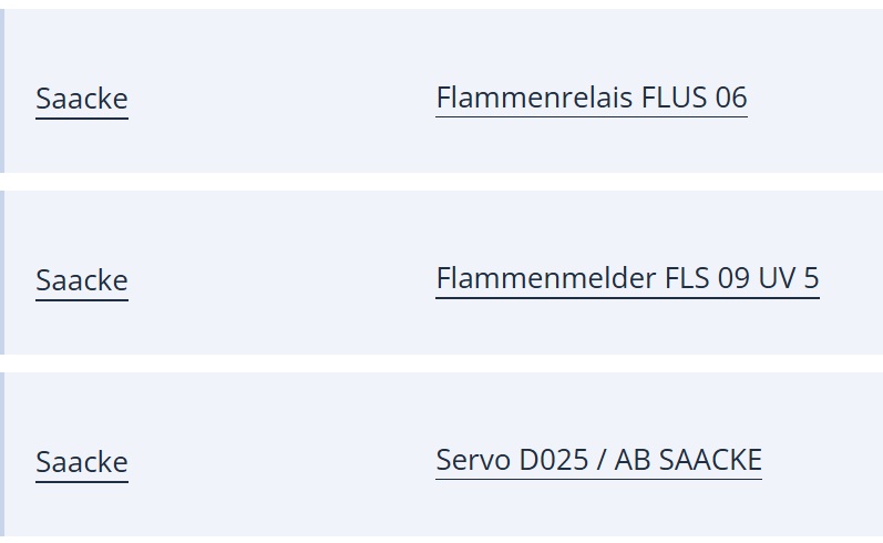 Saacke FLS 09 UV 5L Flame Scanner Sensor