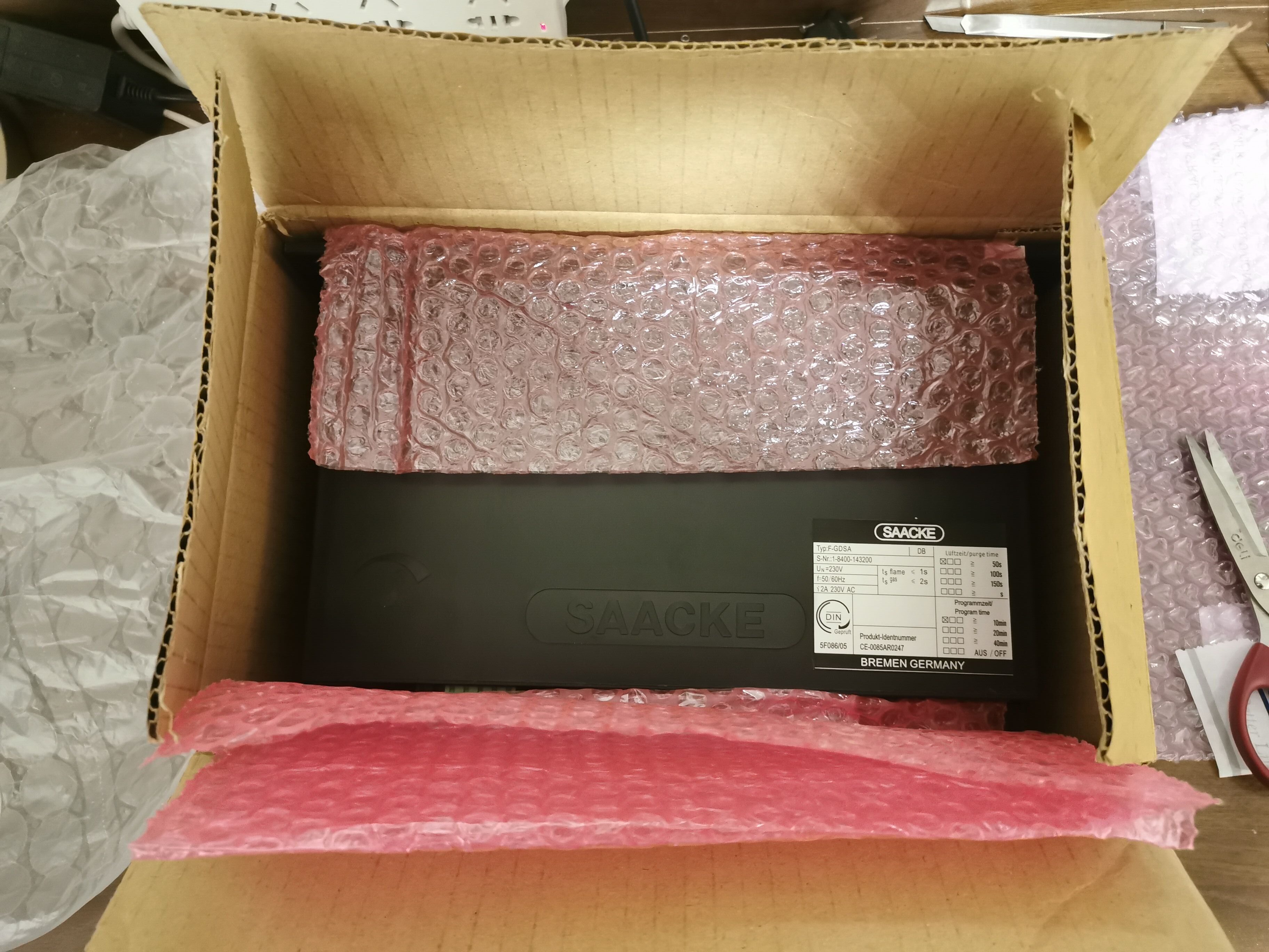 SAACKE F-KDSA boiler burner Controller